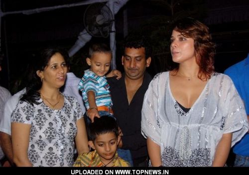 Hemant Pandey at Chandrakant Singh Birthday party with Film-Be Careful Launch Party